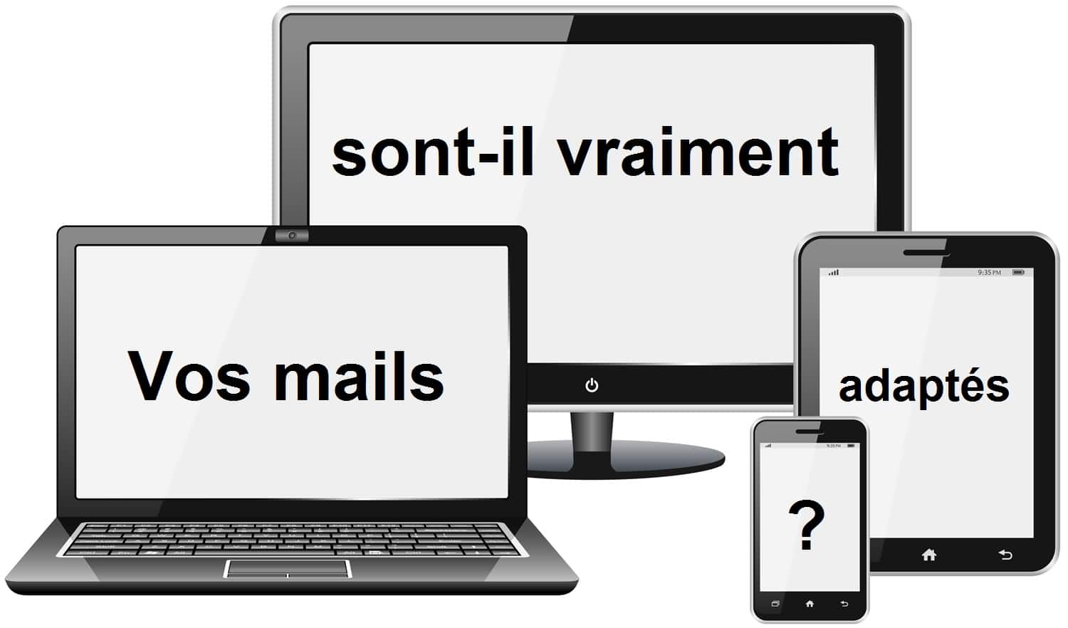 différents supports mails