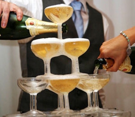 fontaine de champagne