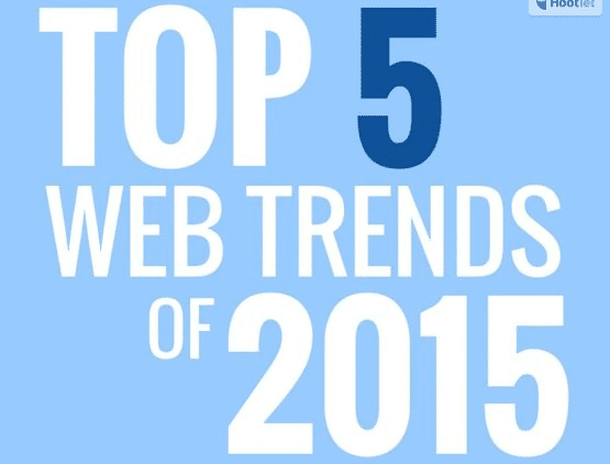 Les tendances web 2015