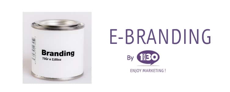 La définition de l'e-branding