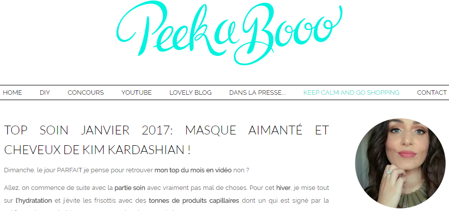 Blog Peekaboo