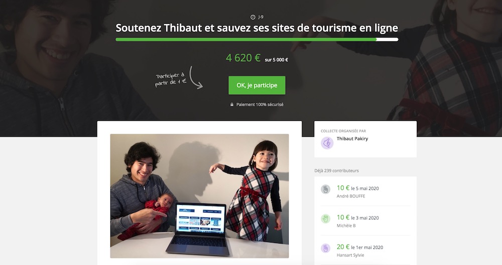 Le témoignage de Thibaut et sa faillite en ligne